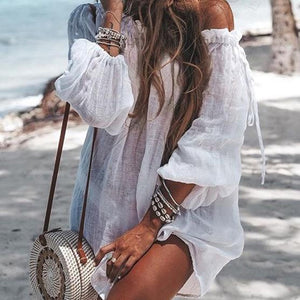 New Off Shoulder Beach