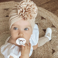 Load image into Gallery viewer, Knot Bow Baby Headbands Toddler Headwraps 6m-18m Baby Turban Hats Babes Caps