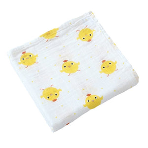 4Pcs/Lot Muslin 100% Cotton Baby Bed Sheet Baby Swaddles Soft Newborns Blankets Blankets Muslin Diapers Swaddle Bed Wrap Sheet