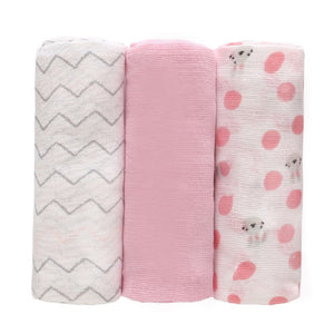 4Pcs/Lot Muslin 100% Cotton Baby Bed Sheet Baby Swaddles Soft Newborns Blankets Blankets Muslin Diapers Swaddle Bed Wrap Sheet