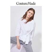 Load image into Gallery viewer, Vero Moda CoutureMade Women&#39;s OL 100% Cotton Creative Cut Tops | 319258505