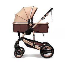 Load image into Gallery viewer, Wisesonle baby stroller 2 in 1 stroller lying or dampening folding light weight two-sided child four seasons Russia free shippin