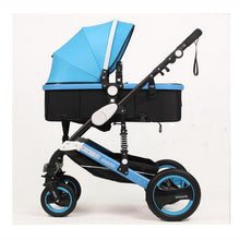 Load image into Gallery viewer, Wisesonle baby stroller 2 in 1 stroller lying or dampening folding light weight two-sided child four seasons Russia free shippin