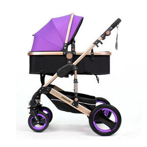 Wisesonle baby stroller 2 in 1 stroller lying or dampening folding light weight two-sided child four seasons Russia free shippin