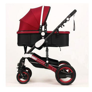 Wisesonle baby stroller 2 in 1 stroller lying or dampening folding light weight two-sided child four seasons Russia free shippin