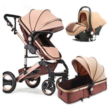 Load image into Gallery viewer, Wisesonle baby stroller 2 in 1 stroller lying or dampening folding light weight two-sided child four seasons Russia free shippin